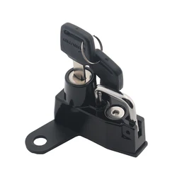 Motorcycle Helmet Lock Side Anti-theft Security with 2 Keys Fit For Suzuki GSX-S125 GSX-R125 2017 2018 2019 2020 2021