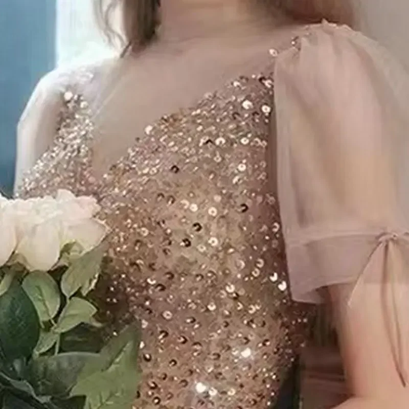 Robe de Soirée Élégante pour Femme, Tenue de Bal, Cocktail, Invité de Mariage, Tout Personnalisé, 2025