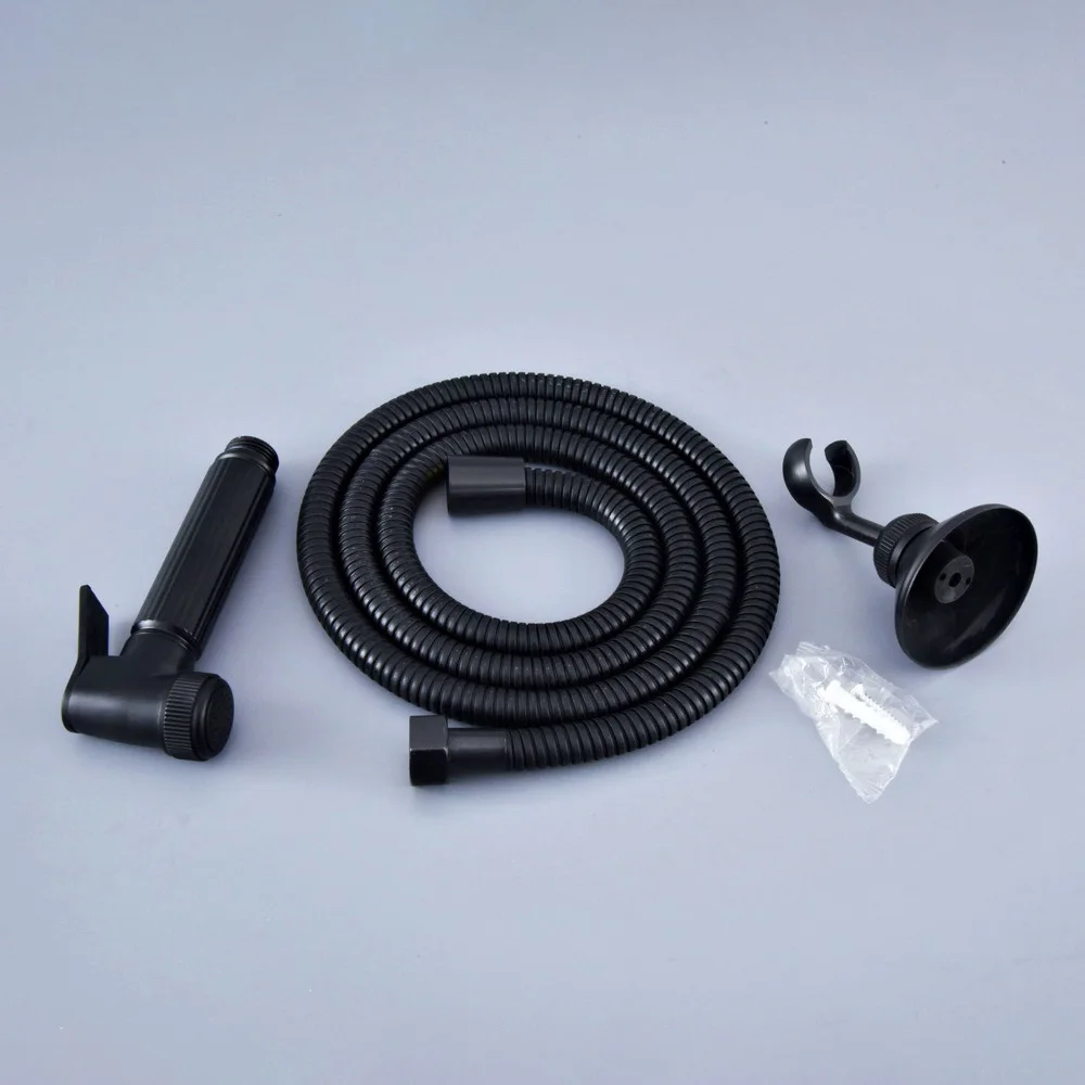 

Бронзовый настенный держатель высокого давления с маслом и прорезиненным краем, кронштейн 1,5 м, набор шлангов, водосберегающая ручная Лейка для душа для ванной комнаты ahh106