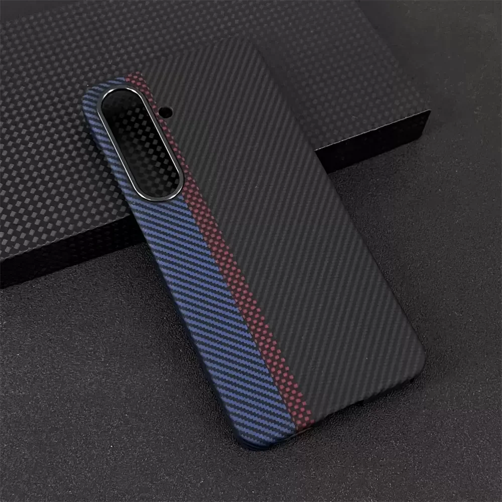 Real Carbon fiber Phone Case For Samsung Galaxy S24 Ultra Case, Aramid Fiber Slim Design Galaxy S24 Plus Anti-fall Phone Shell