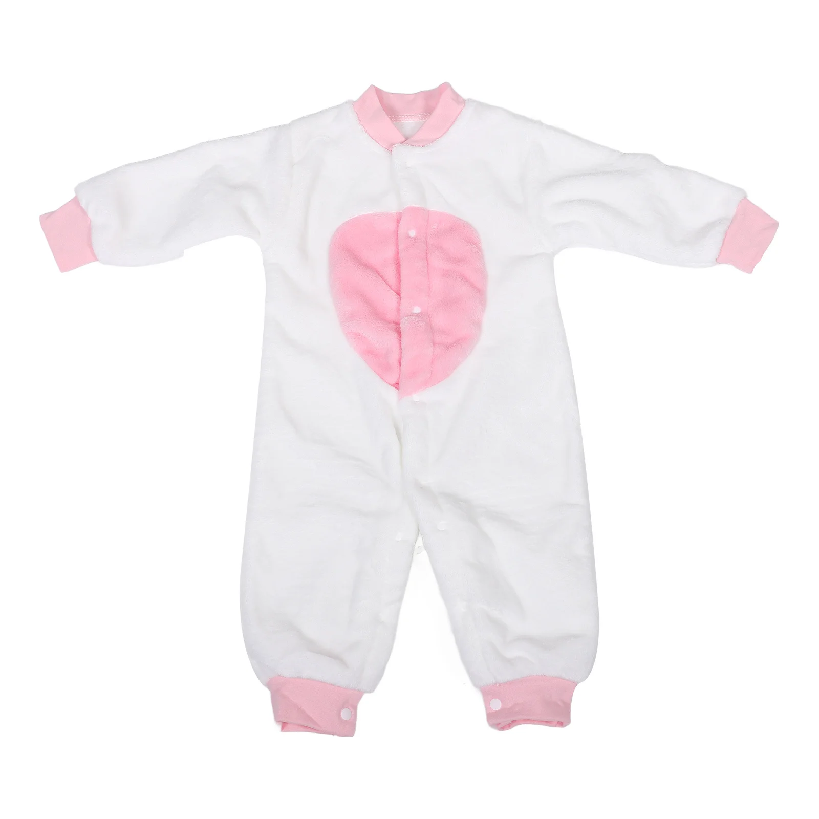 

Baby Jumpsuit Hooded Fleece Lined Winter Suit Newborn Toddler Bunny Costume Boys Girls Warm Cozy Infant Clothes