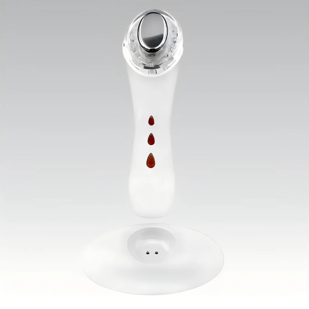 Urządzenie do pielęgnacji skóry 5 w 1 Ultra Skin Rejuvenator z czerwonym/niebieskim/żółtym światłem LED, masaż ultradźwiękowy/wibracyjny, głębokie oczyszczanie i odżywianie, narzędzie kosmetyczne.