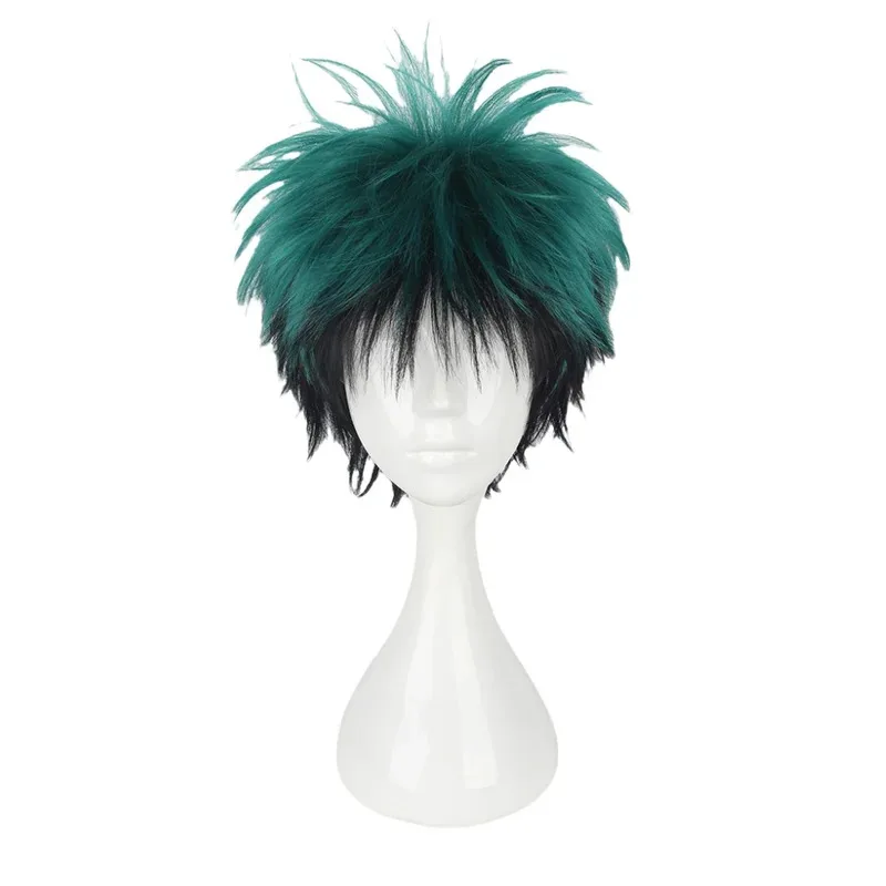 Midoriya Izuku Deku Cosplay Costume Anime My Hero Academia Uniform Wigs for Halloween Christmas Festival Carnival Party