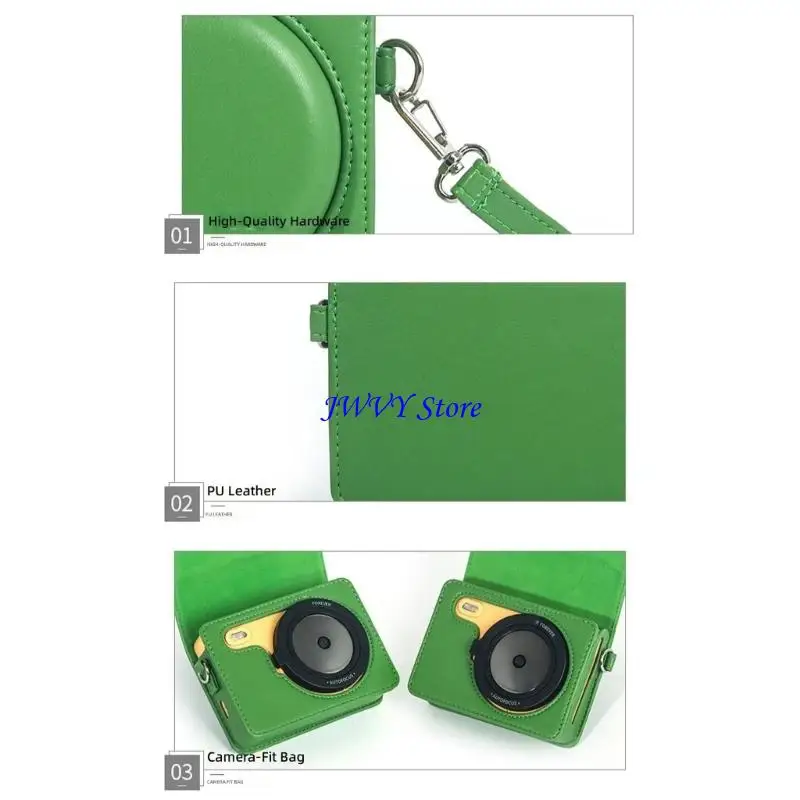 573A Elegant Camera Bag For Z5 Instantly Print Cameras Holder Shoulder Offering Comfortable Carry AntiSlip Base
