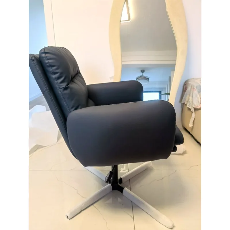 كرسي كمبيوتر لغرفة النوم، كرسي مكتب رفع خلفي مريح للمنزل #4