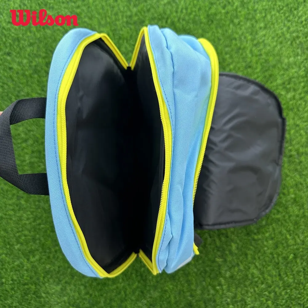 Wilson Minions V2.0 Team Tour JR Co Branded Styles Tennis Bag 2PK Racket Bag Multi Functional Large Capacity Teenage Backpack