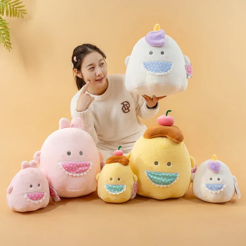 

20/30cm Cartoon Healing Accompanies Sleep Fluffy Unicorn Rabbit Pudding Ghost Soft Dolls Home Decor Gifts Room Decor