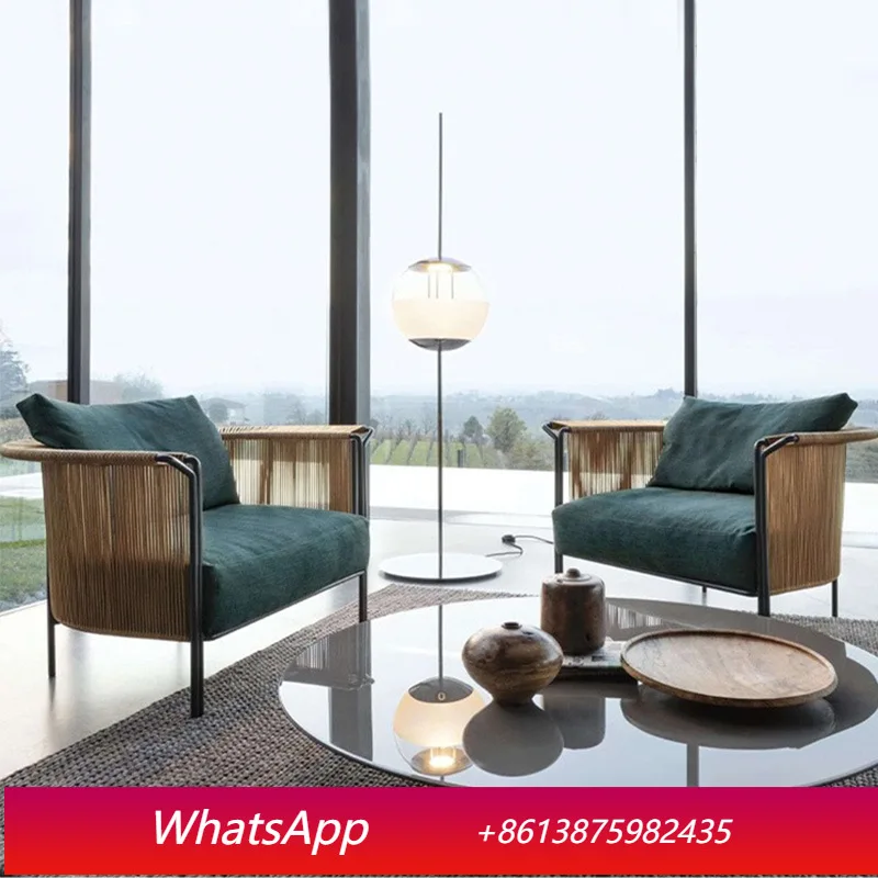 

LTT outdoor leisure open-air simple modern furniture B & B hotel sofa chair