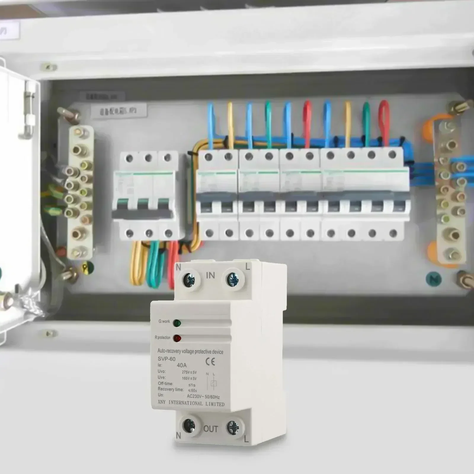 Energy Efficient Device Current Protector Electrical Equipment Protection As Shown 70A Current Rating Long Mechanical Lifespan