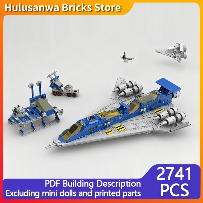 

Модель космического корабля и станции поставок MOC, строительные кирпичи, военное оборудование, модульные технологии, подарки, праздник, сборка, детский игрушечный костюм