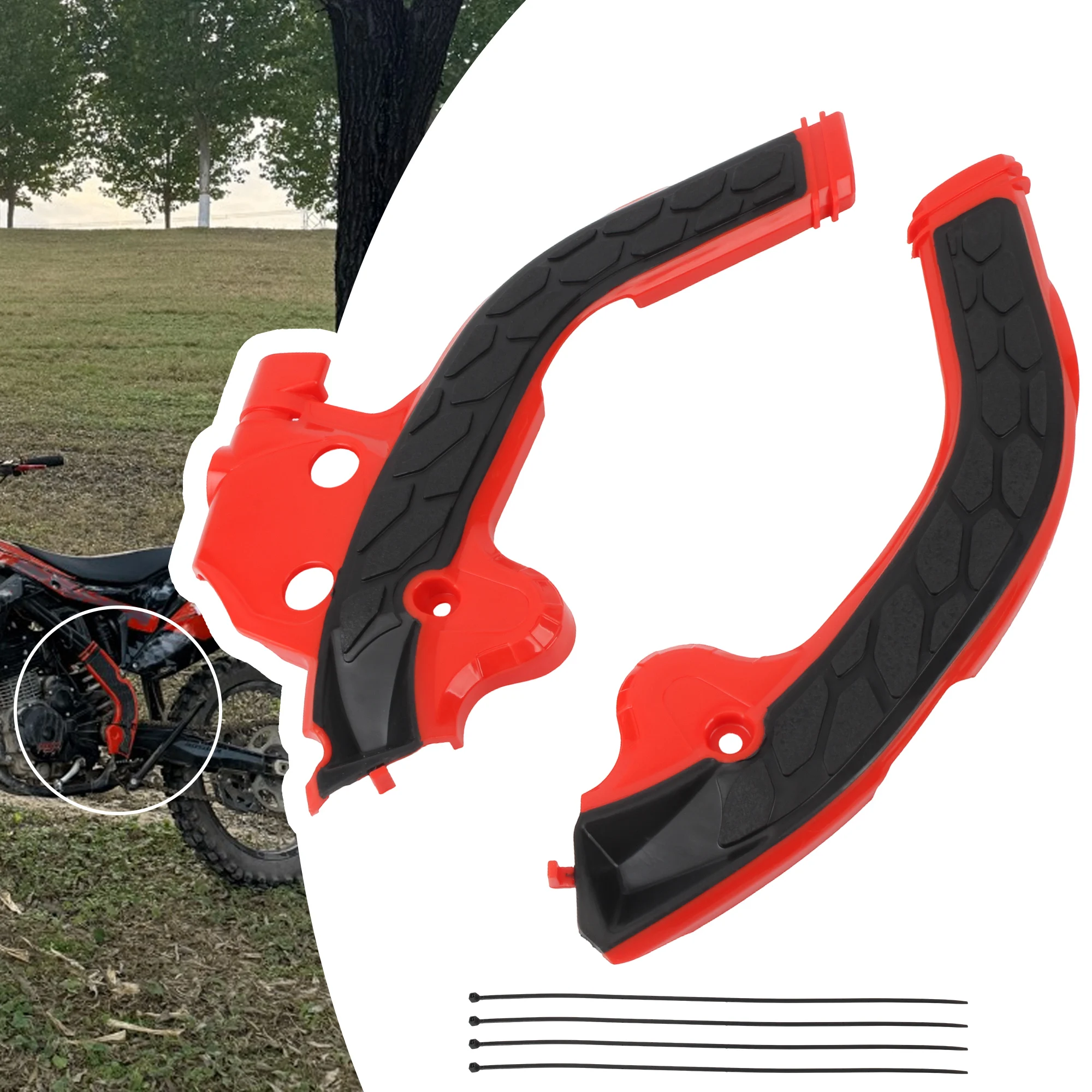 Enduro Motocross Frame Protect Cover For BETA RR RS RR-S 125 200 250 300 350 390 430 450 498 2020 2023
