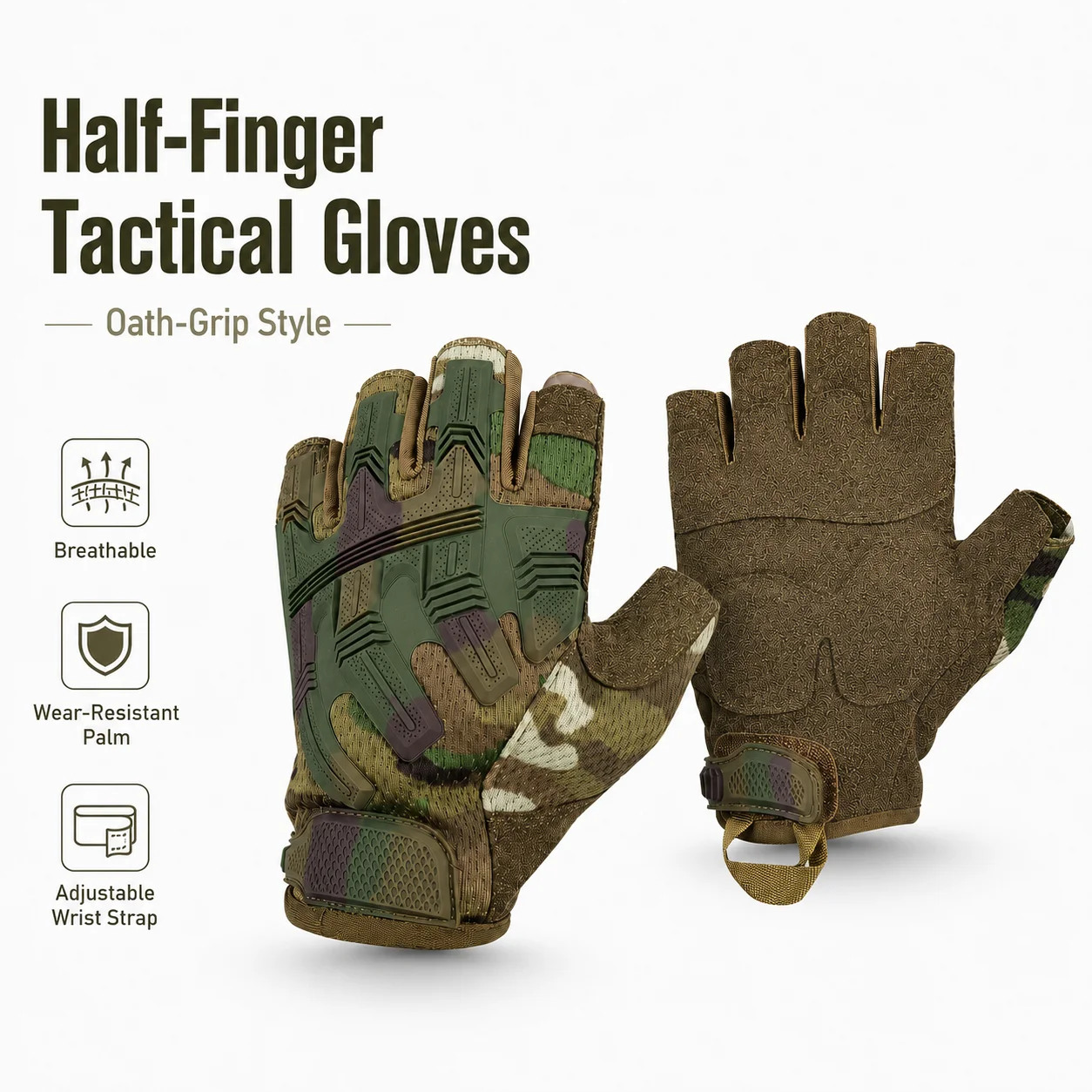 Full Finger Tactical Gloves Br - огляд і ціна Outdoor Sport Gloves