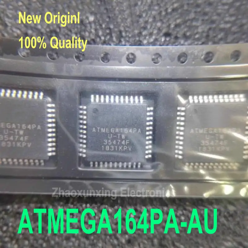 2~10PCS   New    ATMEGA164PA-AU    TQFP-44    ATMEGA164PA