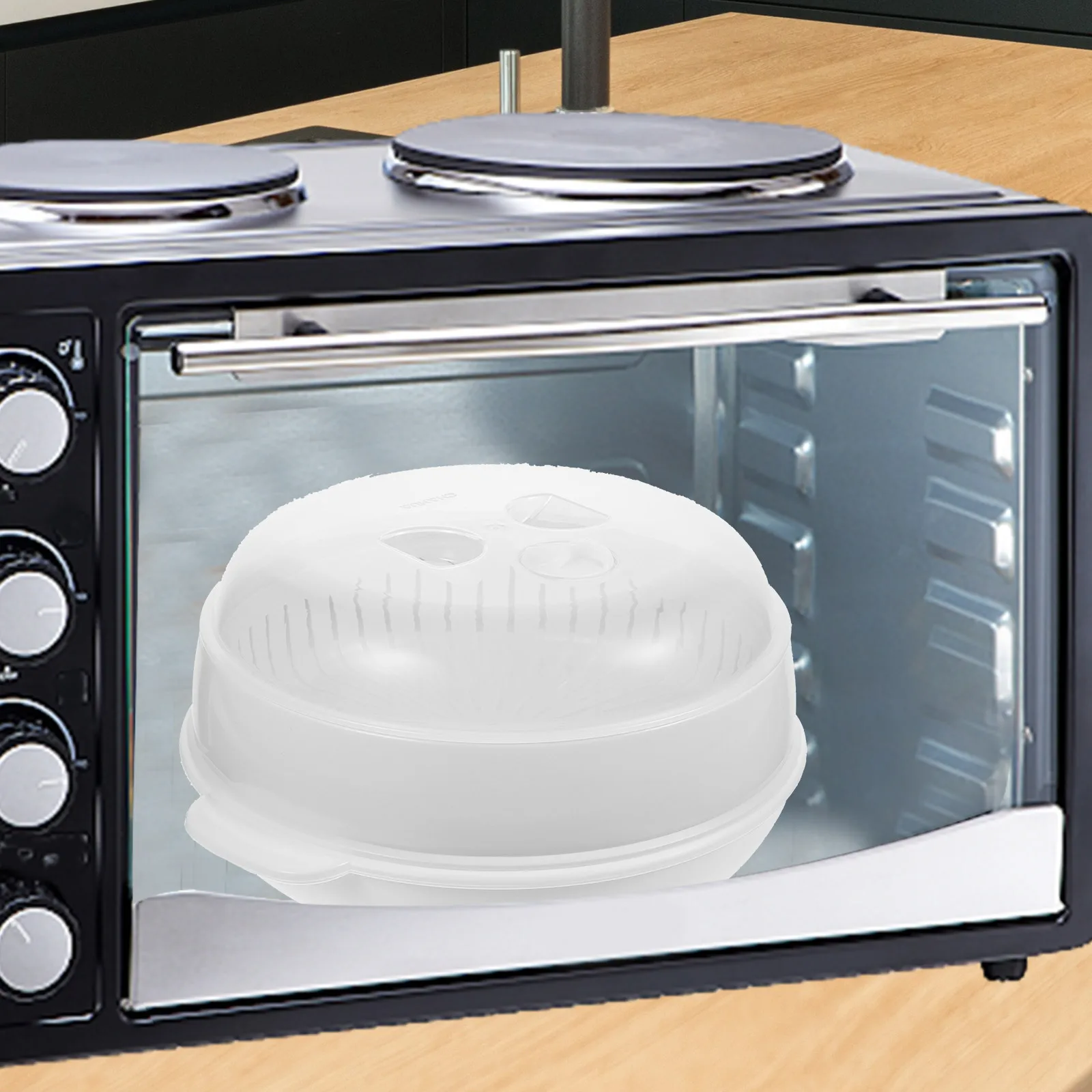 

Microwave Steamer Cookware Food Vegetable Basket Containers Reusable Baskets For Cooking Vegetables Small Microwavable