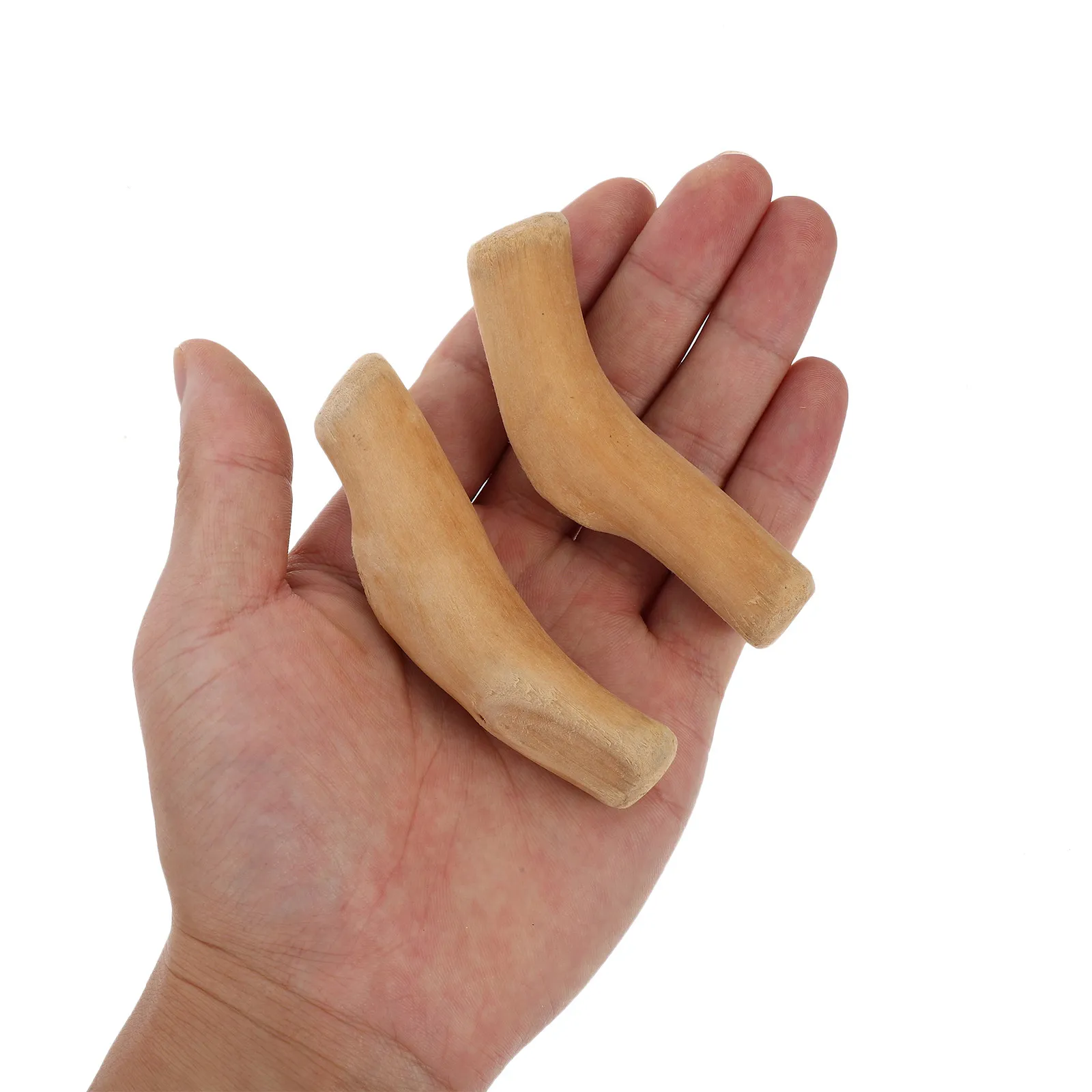 Paquete de 250 barras de madera natural ecológicas sin pintar para manualidades, decoración, pintura, teñido y proyectos con purpurina