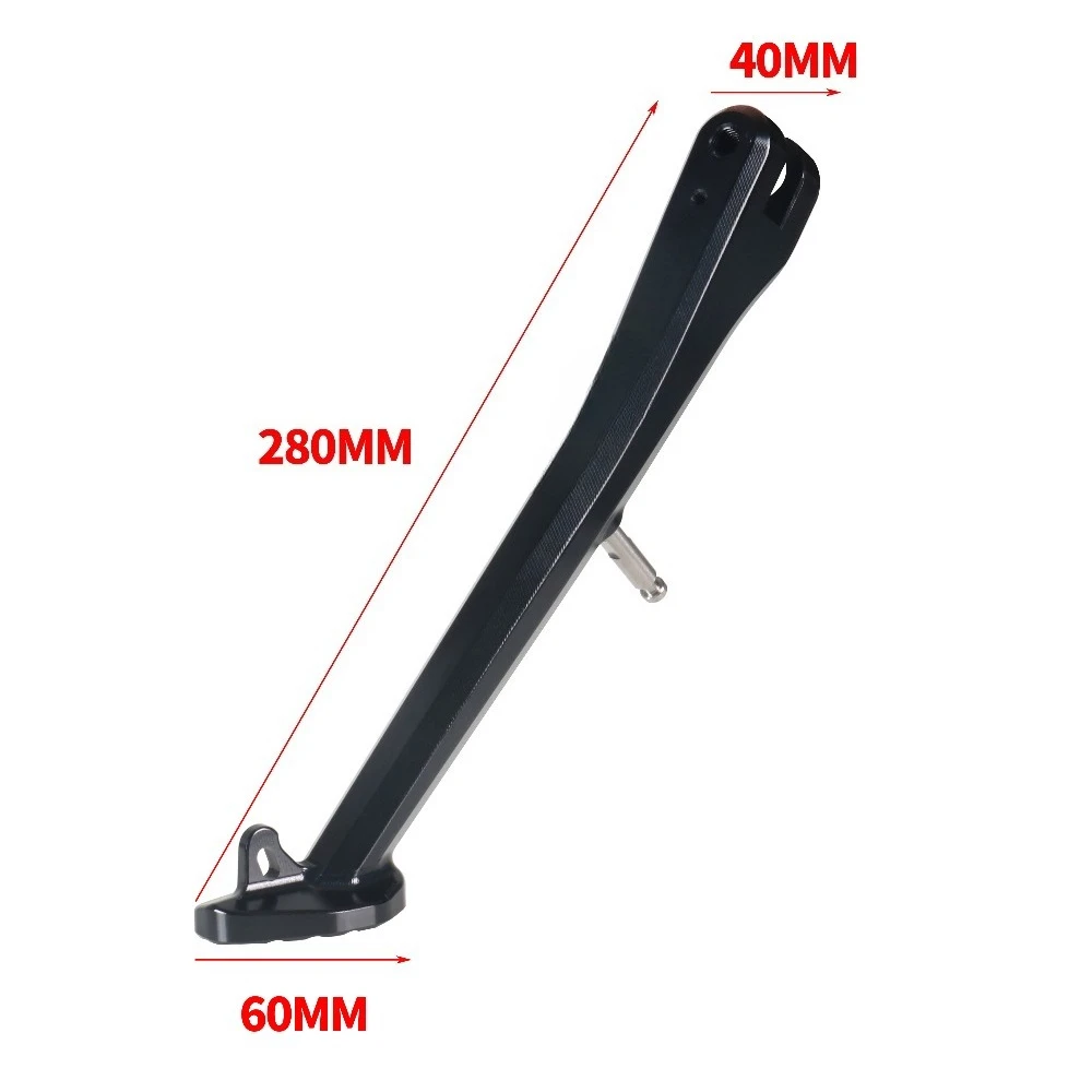 For Kawasaki ZX25R ZX4R ZX4RR Modified 7075 Aluminum Alloy Wider Thicker Anti-Slip Side Support Bracket