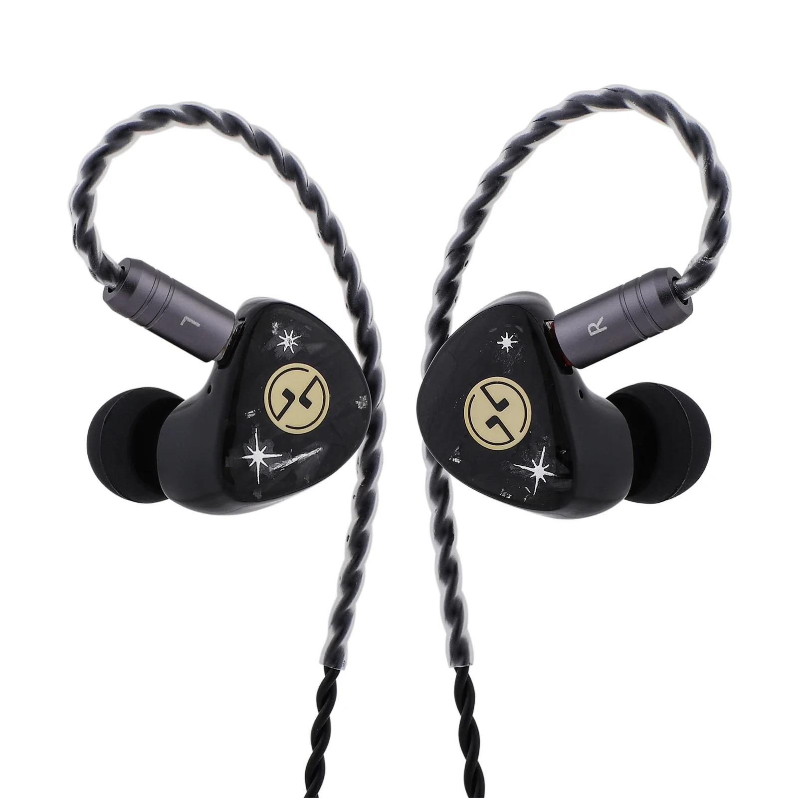 TINHIFI C3 MKII Earphones Full-Size LCP Diaphragm Hi-Fi In-Ear Monitors Headphones with High purity silver plated copper cables