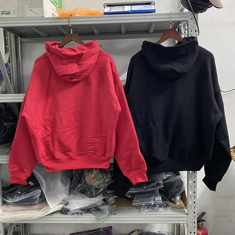 Sudadera con capucha de doble capa para hombre y mujer, Jersey informal de gran tamaño, Kanye West, temporada 6, 2023FW