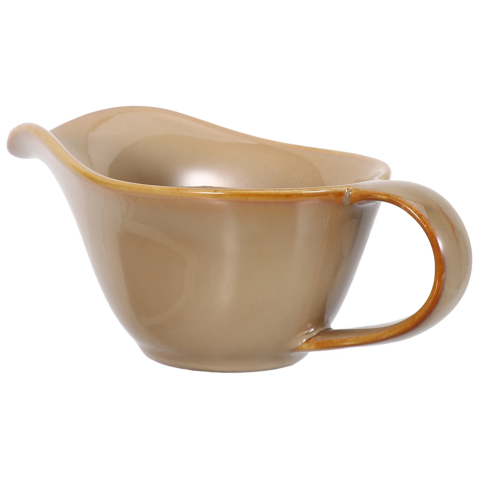 

Porcelain Gravy Boat Ceramic Sauce Pitcher Jug Milk Creamer Gravy Cup Sauce Pot for Restaurant Dining Table Serving