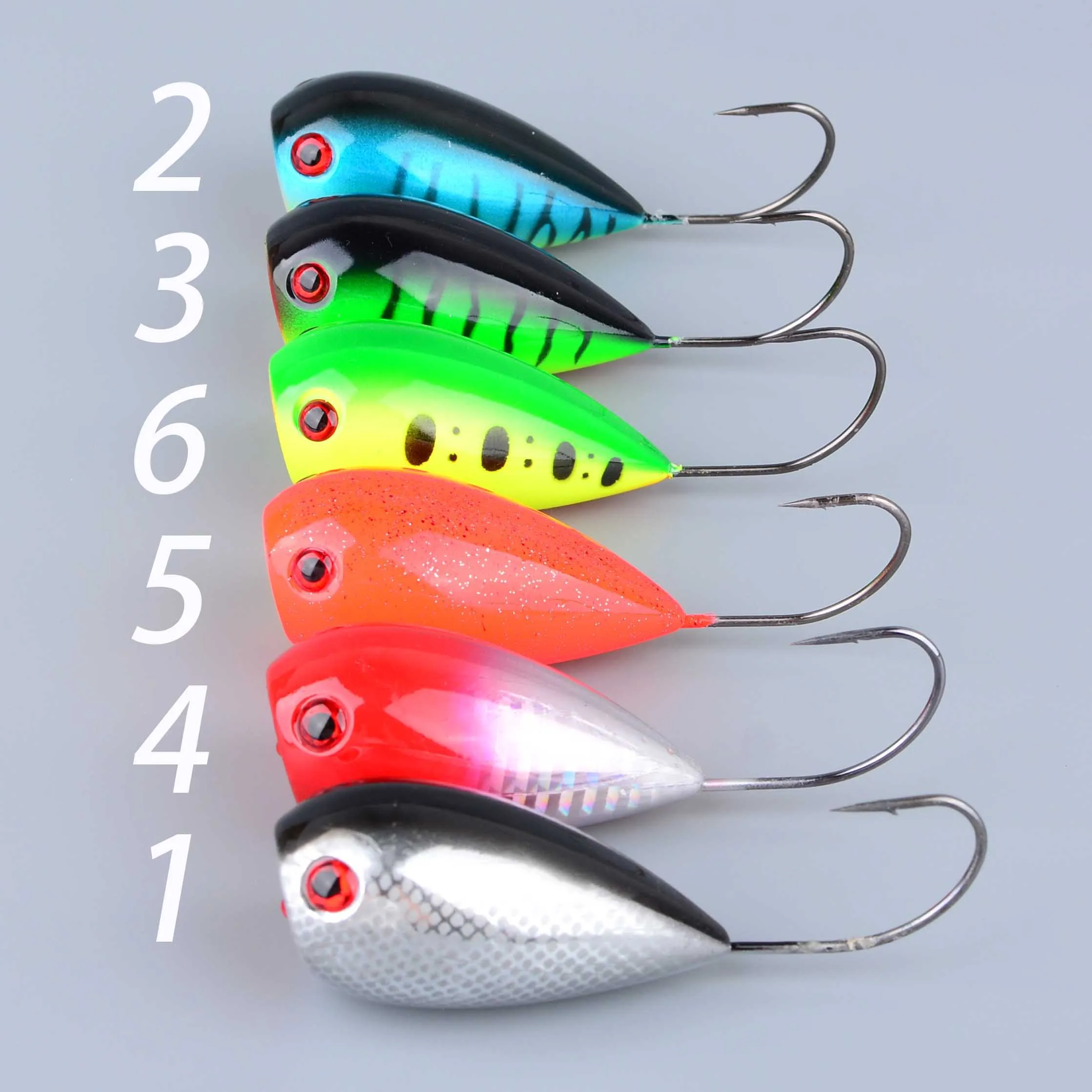 Señuelo flotante huevo croata – crankbait swimbait wobler - imagen 5