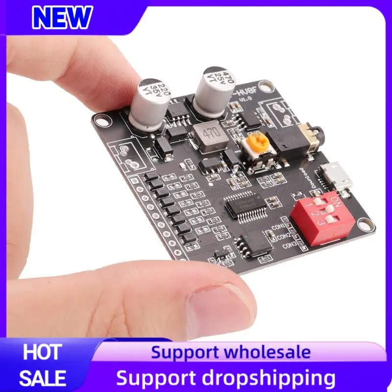 Suitable 12V/24V Voice Playback Module Serial Port Control Playback 10W/20W Voice Module HV8F