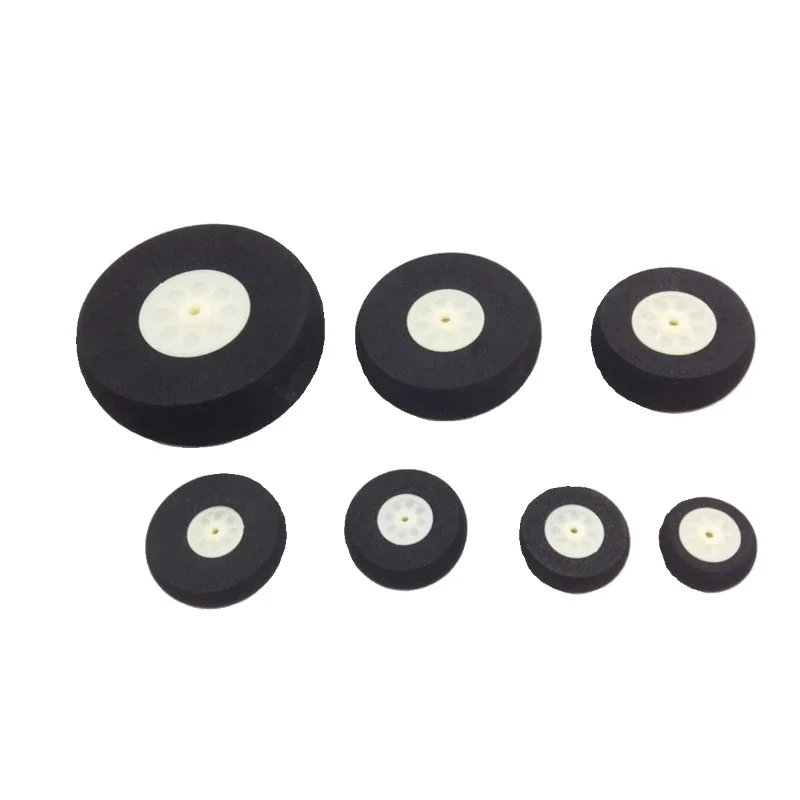 Fixed wing model aircraft wheel 25mm 30mm 35mm 40mm 50mm 60mm 80mm Sponge machine wheel