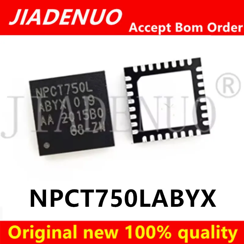 (2-5pcs)100% original New NPCT750LABYX NPCT750L ABYX QFN32 Chipset