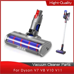 Dyson-電気掃除機,電気床ブラシ,柔らかいベルベットローラー,吸引ヘッドアクセサリー,v7,v8,v10,v11