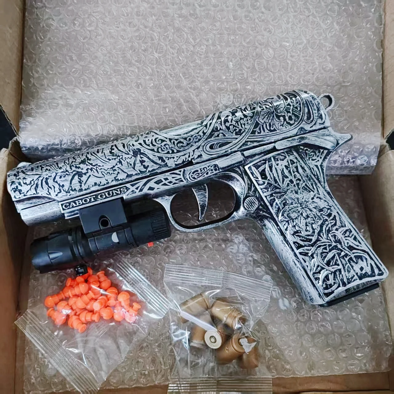 

Пистолет Craved M1911, бросающий ракушку, непрерывный стрельба, страйкбол, выдувной, пустой подвесной игрушечный пистолет, уличное CS, оружие для мальчиков и взрослых