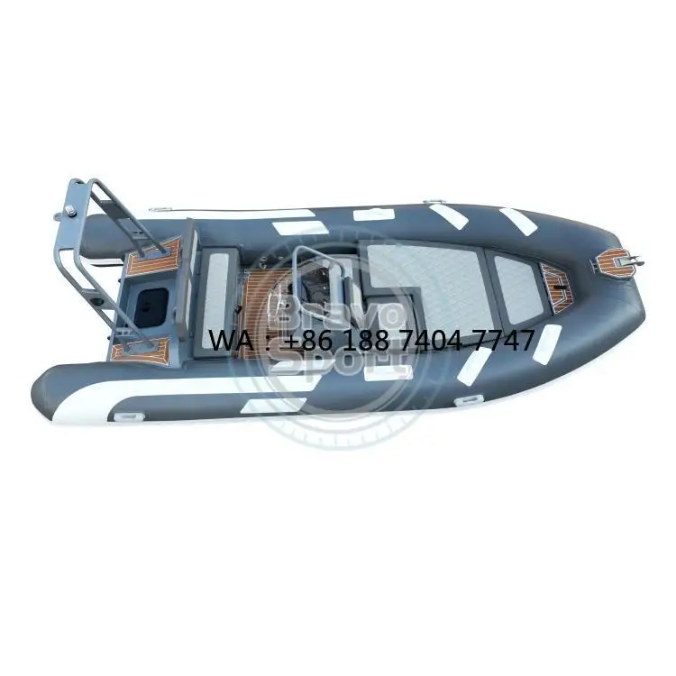 Bset Selling 8 People Strong Power Motor 480 16ft Rigid Inflatable Fiberglass Hull Rib Boats