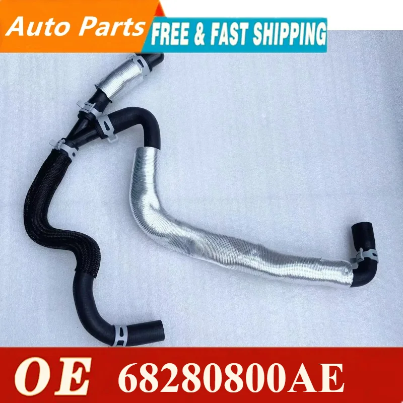 

Fit For Jeep Wrangler 2018-2024 68280800AE Engine Coolant Overflow Hose