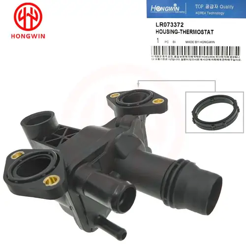 Termostato refrigerante de motor, salida de agua LR073372 para Land Rover Discovery 3/4, Range Rover Sport, Jaguar XF, s-type 4H2Q8592BF