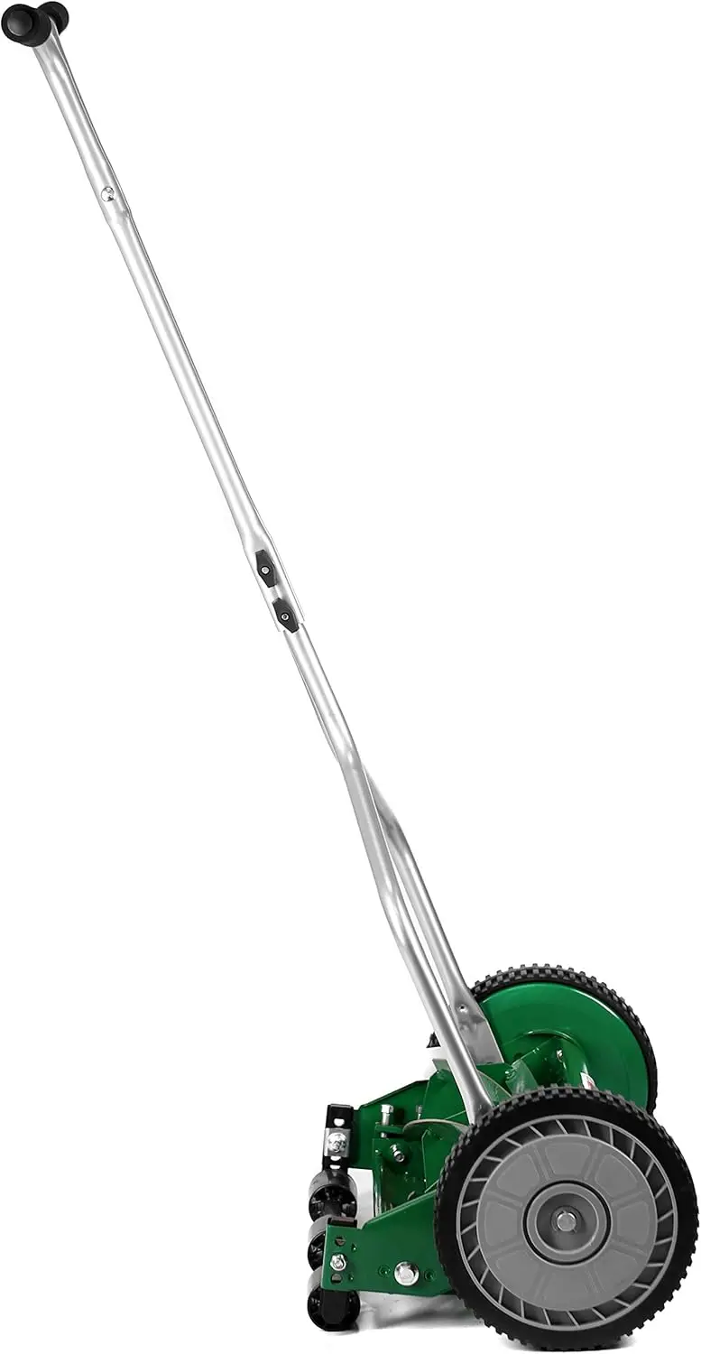 Lawn Mower Outdoor Power Tools 304-14S 14-Inch 5-Blade Push Reel , Green