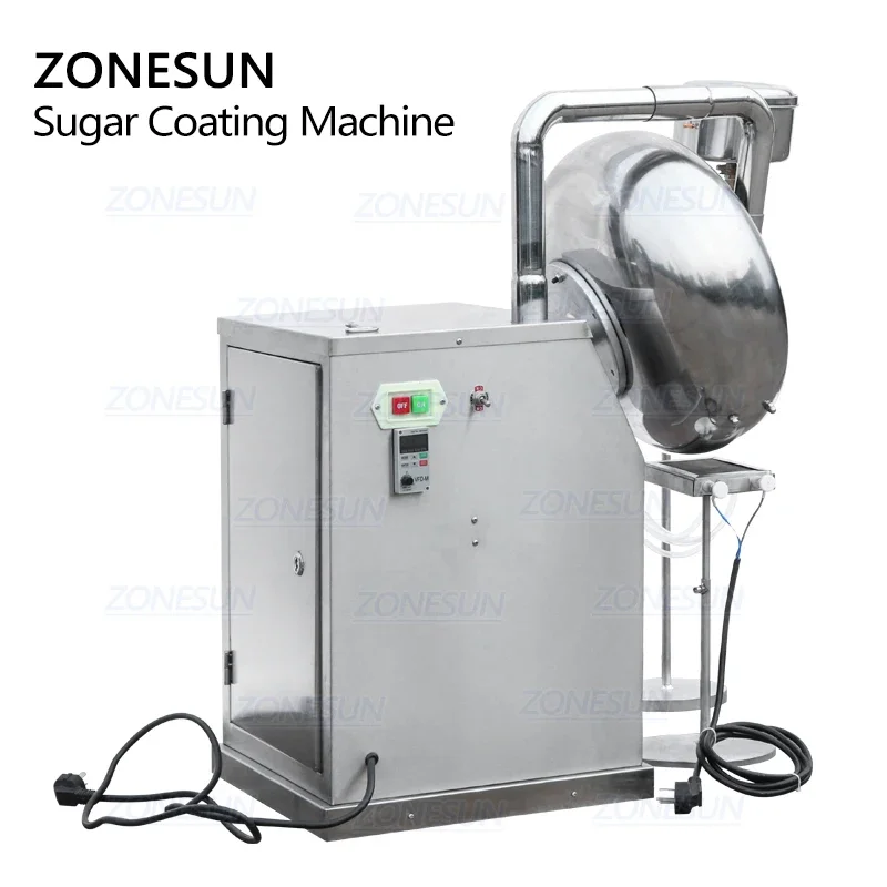 Candyland BY-300 Machine de revêtement de sucre de chocolat d'arachide Machine de revêtement de bonbons d'acier inoxydable