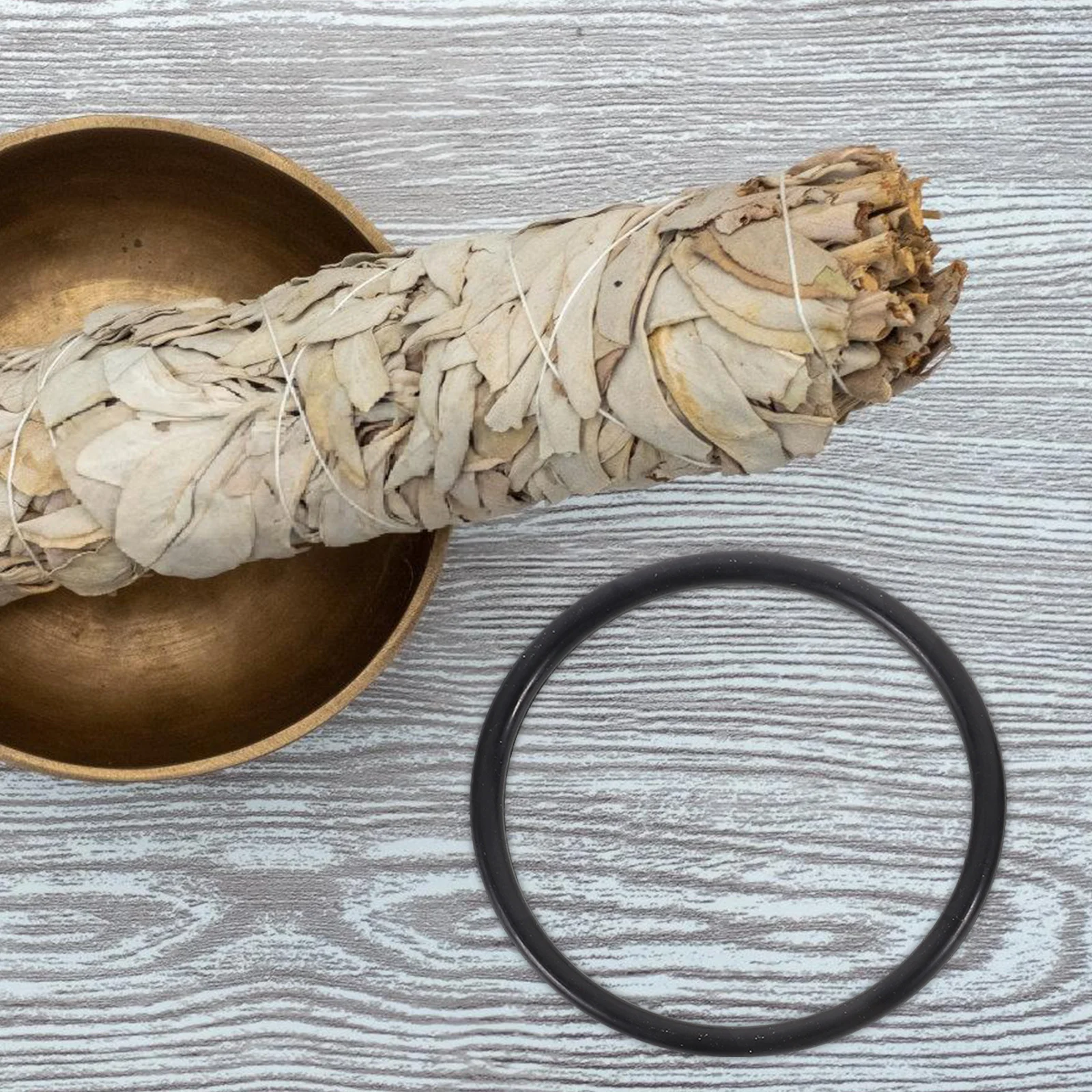 

3Pcs Singing Bowl Rubber Rings Compact Sound Bowl Pads for Easy Storage and Carry Durability Black Ring Cushion