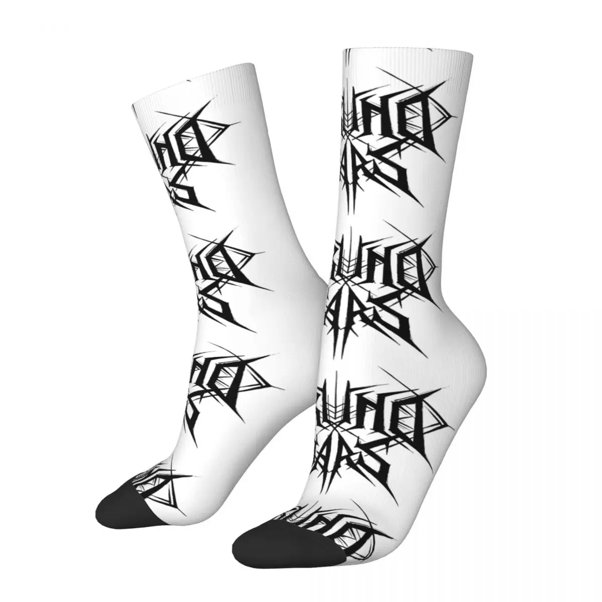 Funny Crazy Metal Version Sock for Men Hip Hop Harajuku Bruno Mars Happy Quality Pattern Printed Boys Crew Sock Novelty Gift