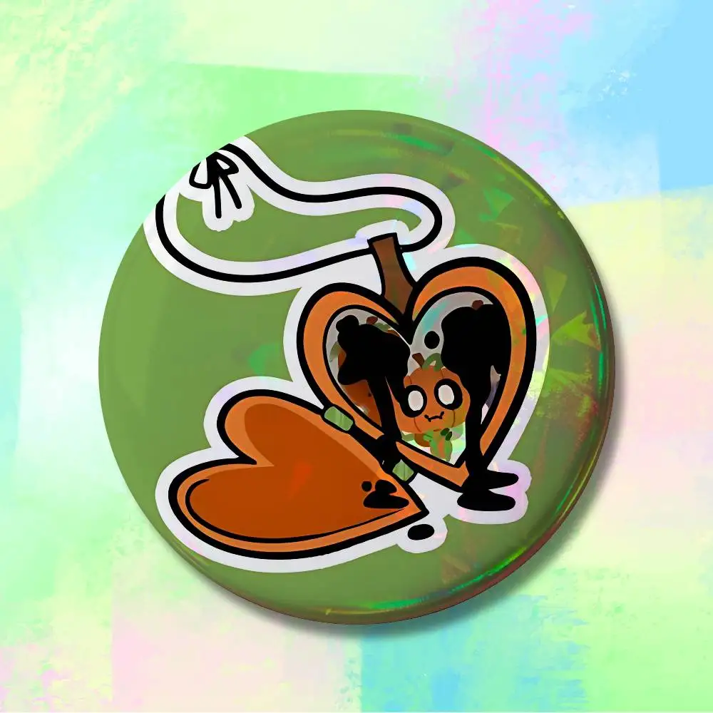 Round Cosplay G-Gourdy D-Dandys World Badges 25 32 44 58 75 mm Pin