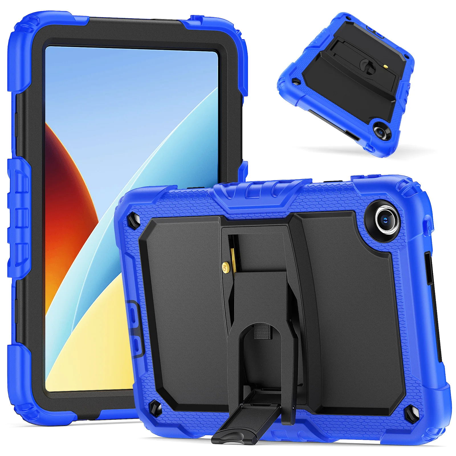 For Redmi pad2 SE Xiaomi POCO C 9.7inch 2026 Portable Shockproof Rugged Shell Durable Tablet Protecor Case with shoulder straps