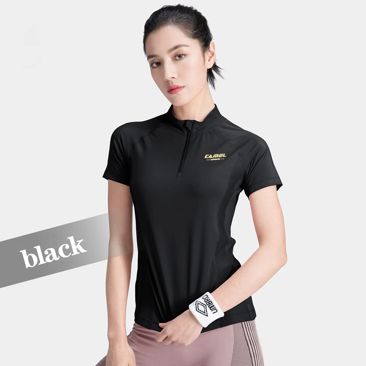 GOLDEN CAMEL Women\'s Yoga T-shirts Running Sport Quick Dry Shirt Fittness Gym Hiking Short-sleeve tShirt 2023 Summer Sportswear