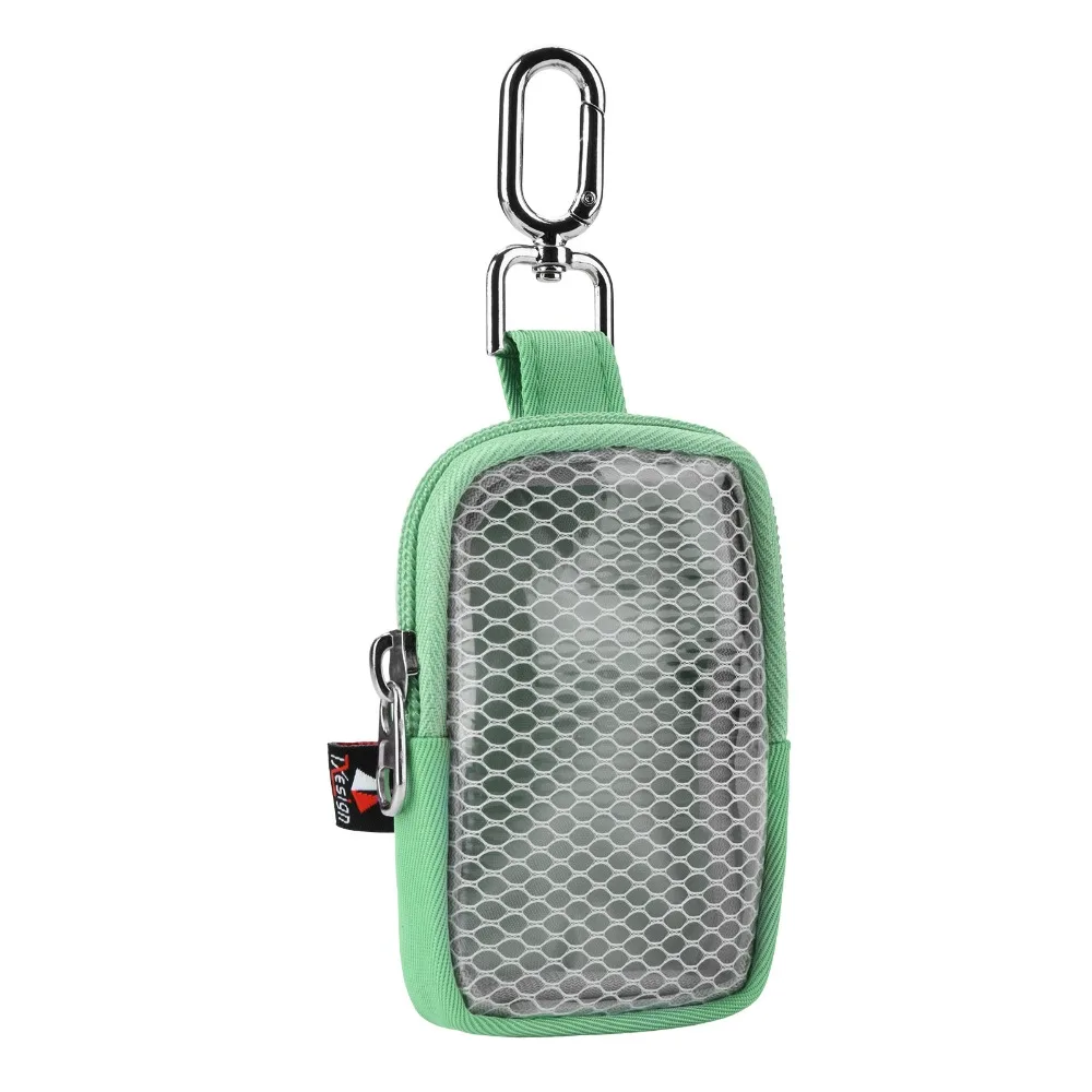 Washable Nylon Story Card Storage Bag Scratch-resistant Compact Audio Player Card Pouch Anti-fall Anti-lost for Yoto Mini