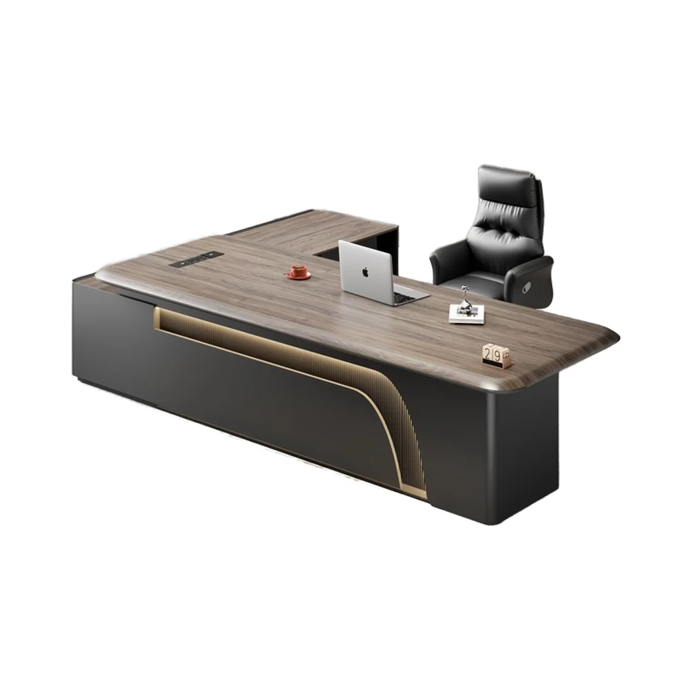 *Boss Desk and Chair Set Boss Manager Luxury Executive Desk Modern Luxury Office Furniture Executive Desk