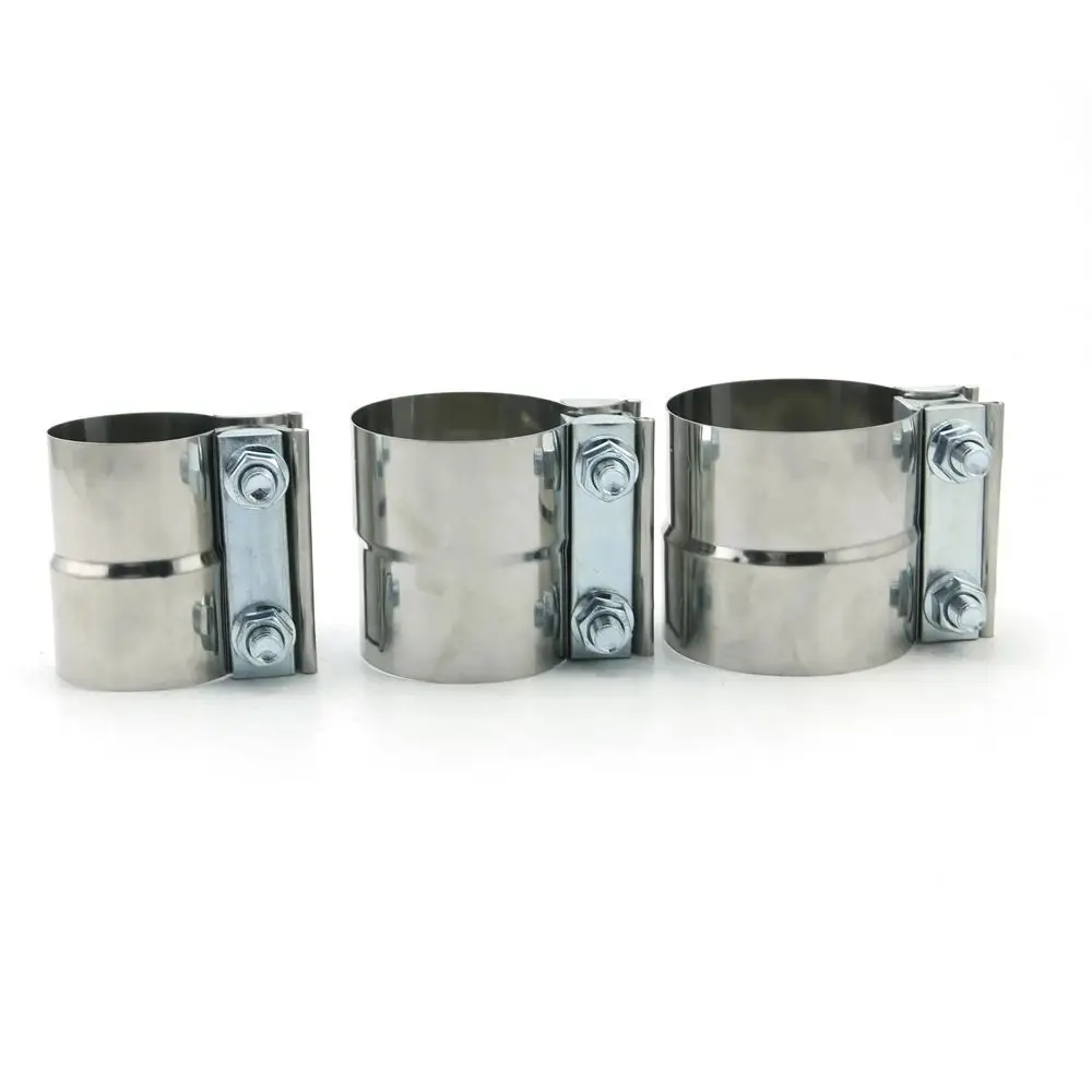 

Universal 2.0" 2.5" 2.9" Exhaust Tube Pipe Connector Joint Sleeve Clamp Connector