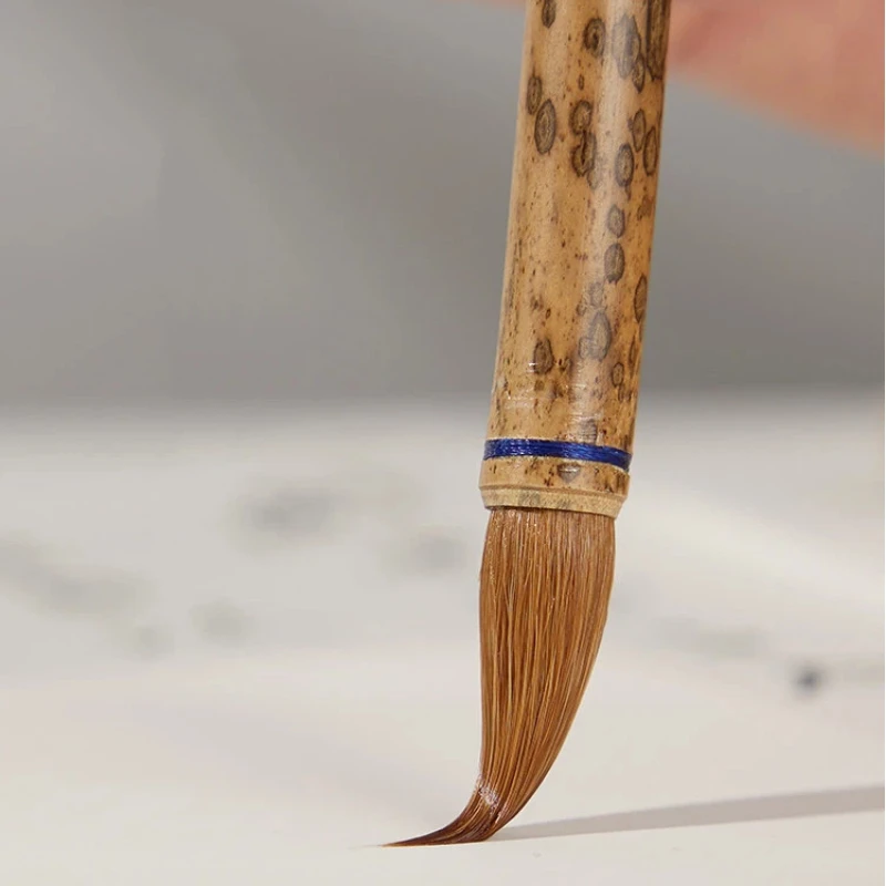 Professional Mixed Hair Official Script Calligraphy Brush Medium Regular Script Brush Chinese Painting Landscape Outline Brush