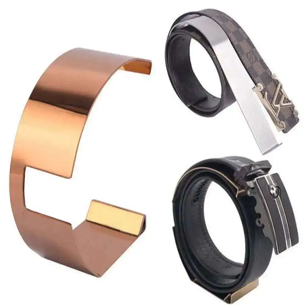 1pcs Belt Stand Matel Gold Belt Display Racks For Shop