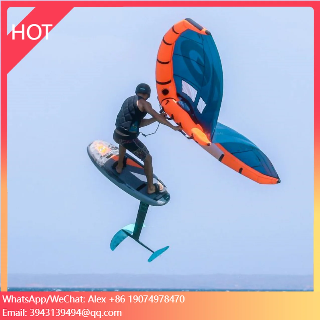 

Customize Professional SUP Carbon Fiber Hydrofoil Surf Board Foil