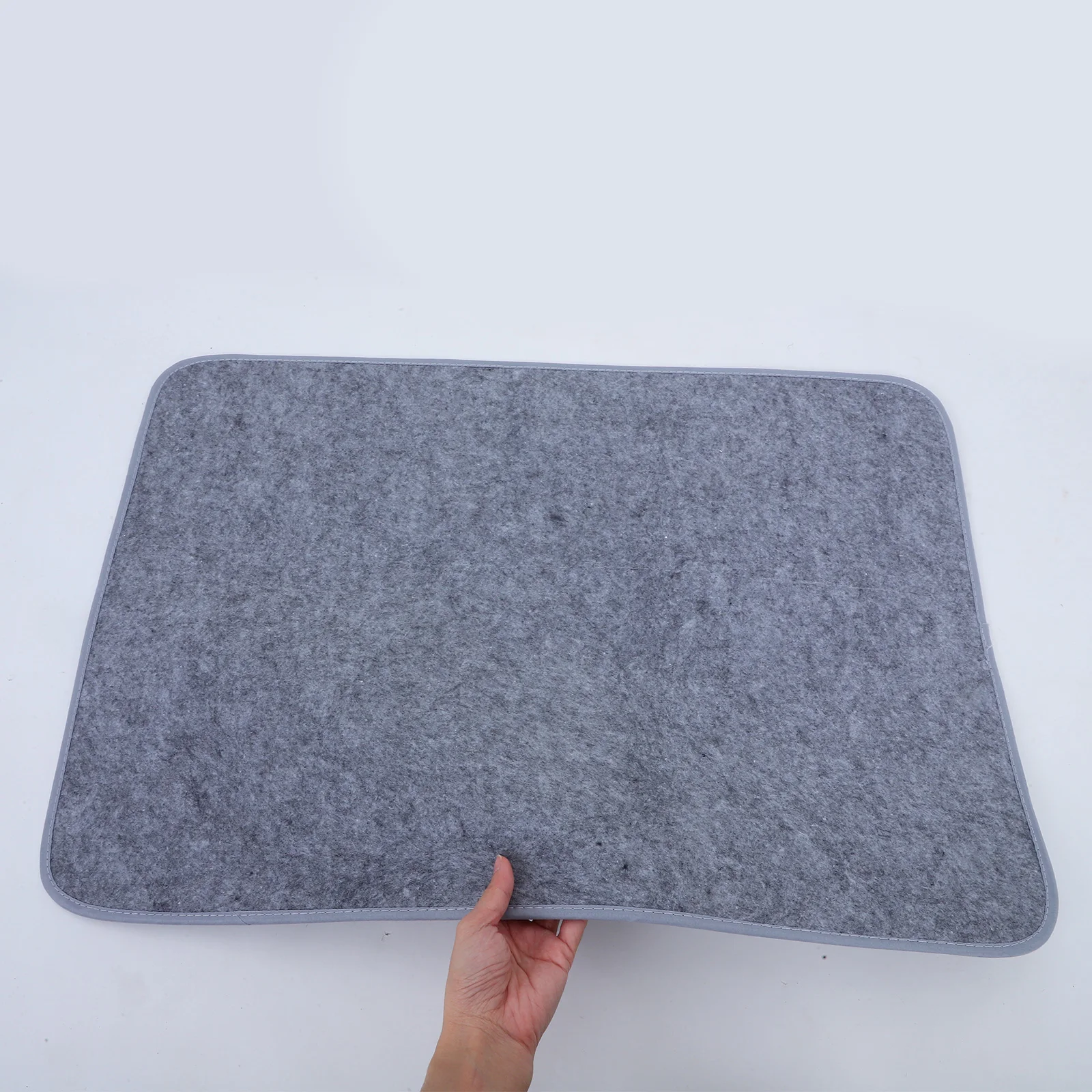 

Calligraphy Felt Mat Thickened Felt Desk Pad Soft Ink Brush Writing Mat for Chinese Painting Practice Home Teaching 70x50cm