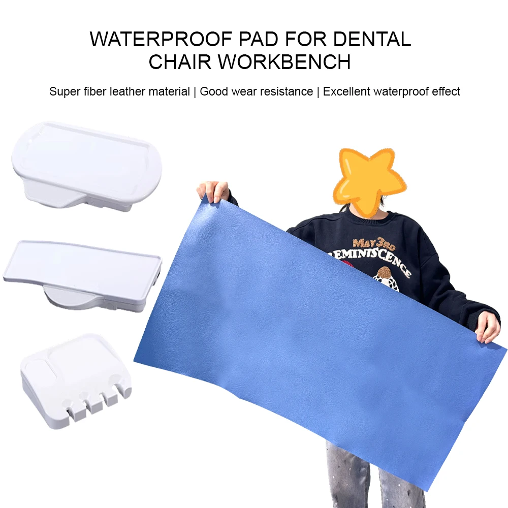 Dental Work Chairs Tables Waterproof Anti Slip Anti Fouling Protective Pads Wear Resistant Thickened Leather Tabletop Products