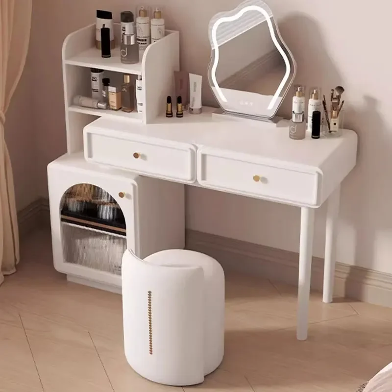 

Storage Drawers Dressing Table Mirror Kawaii Living Room Vanity Dressing Table Nightstands Hotel Coiffeuse De Chambre Furniture