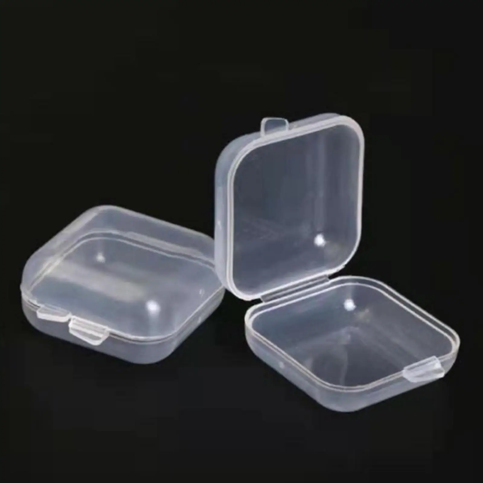 20Pcs Small Square Storage Containers Organizer for Small Beads Earrings