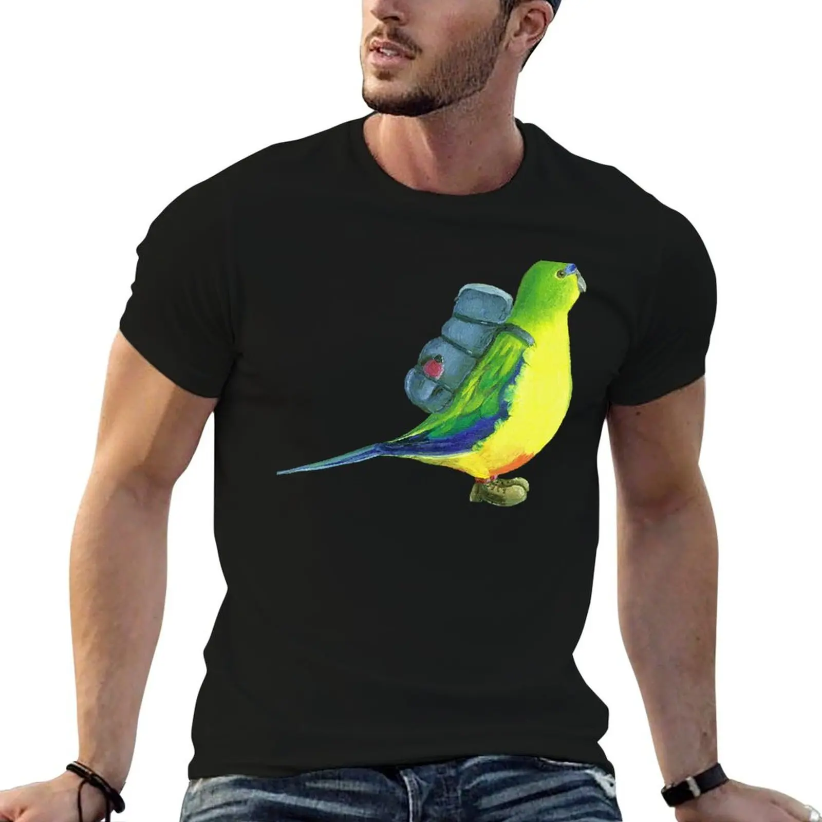 

Bushwalking OBP t-shirts T-Shirt graphic t shirts for man t shirt men 100% cotton luxury brand T-Shirt